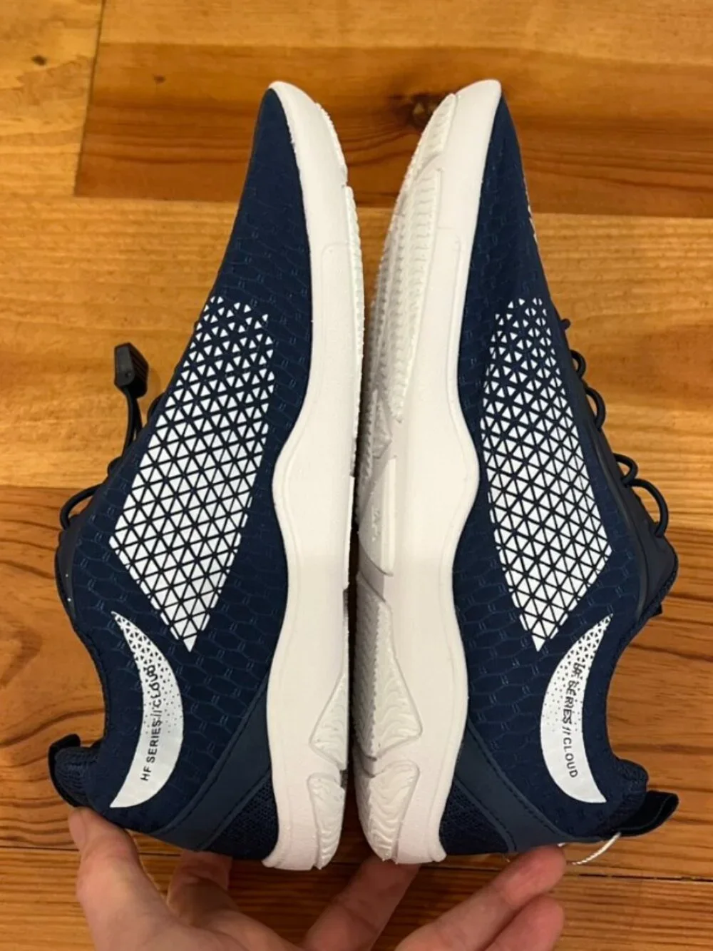 Lightweight Navy Blue Training Sneakers